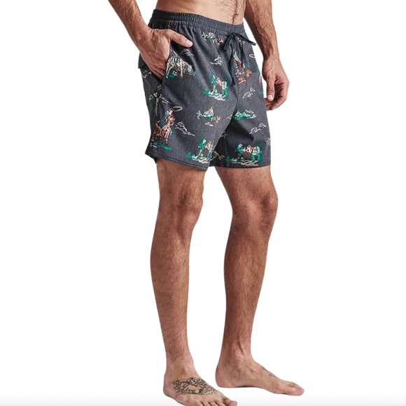 Roark Shorey Boardshorts 16", Ranch Hand Print - Picture 5 of 6